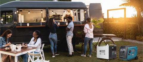 Autonomous power supply up to 3 kW: portable power station with ultra-fast solar charging!