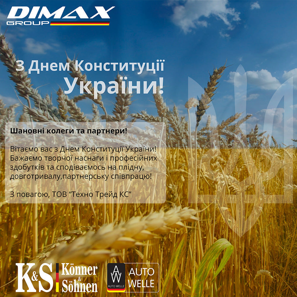 Вітаємо вас з Днем Конституції України!