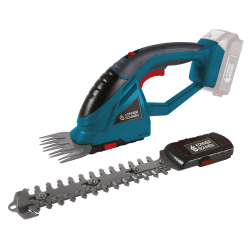 Cordless 2 in 1 Grass Shear and Hedge Trimmer KS SHT-20V