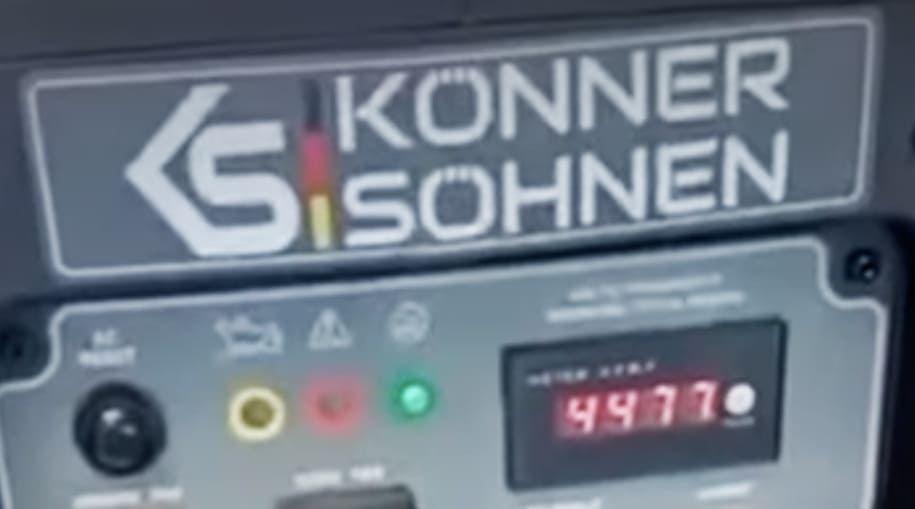 4,477 engine hours - long-lasting equipment