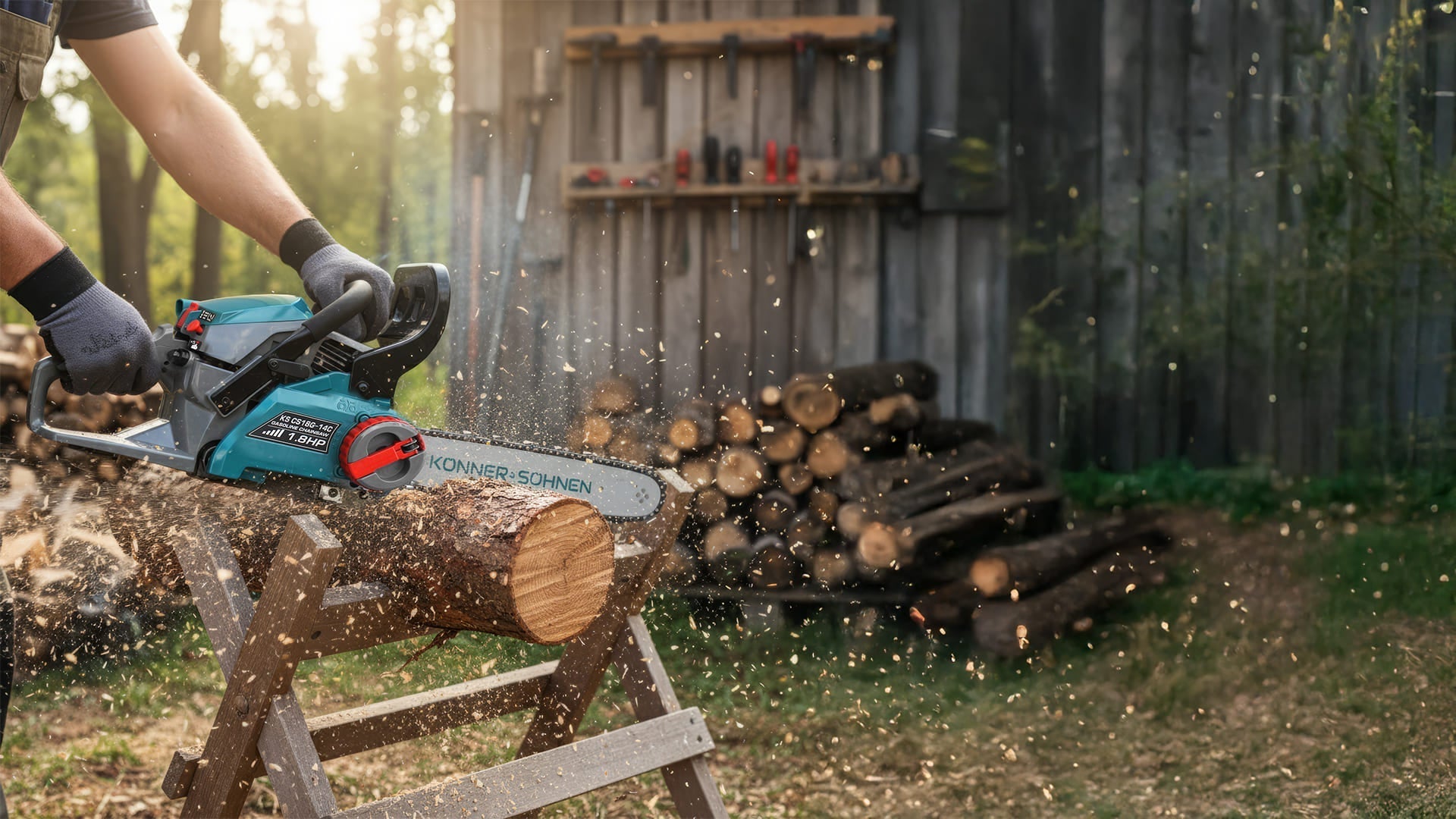 New Könner & Söhnen® Chainsaws: KS CS20G-16 and KS CS18G-14C