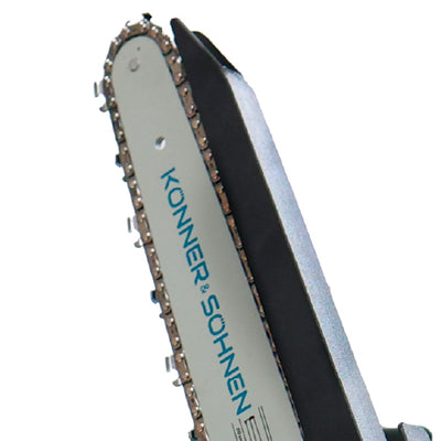 8-inch bar and 8 m/s chain speed