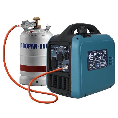 Inverter generator (LPG/gasoline) KS 1900iG S