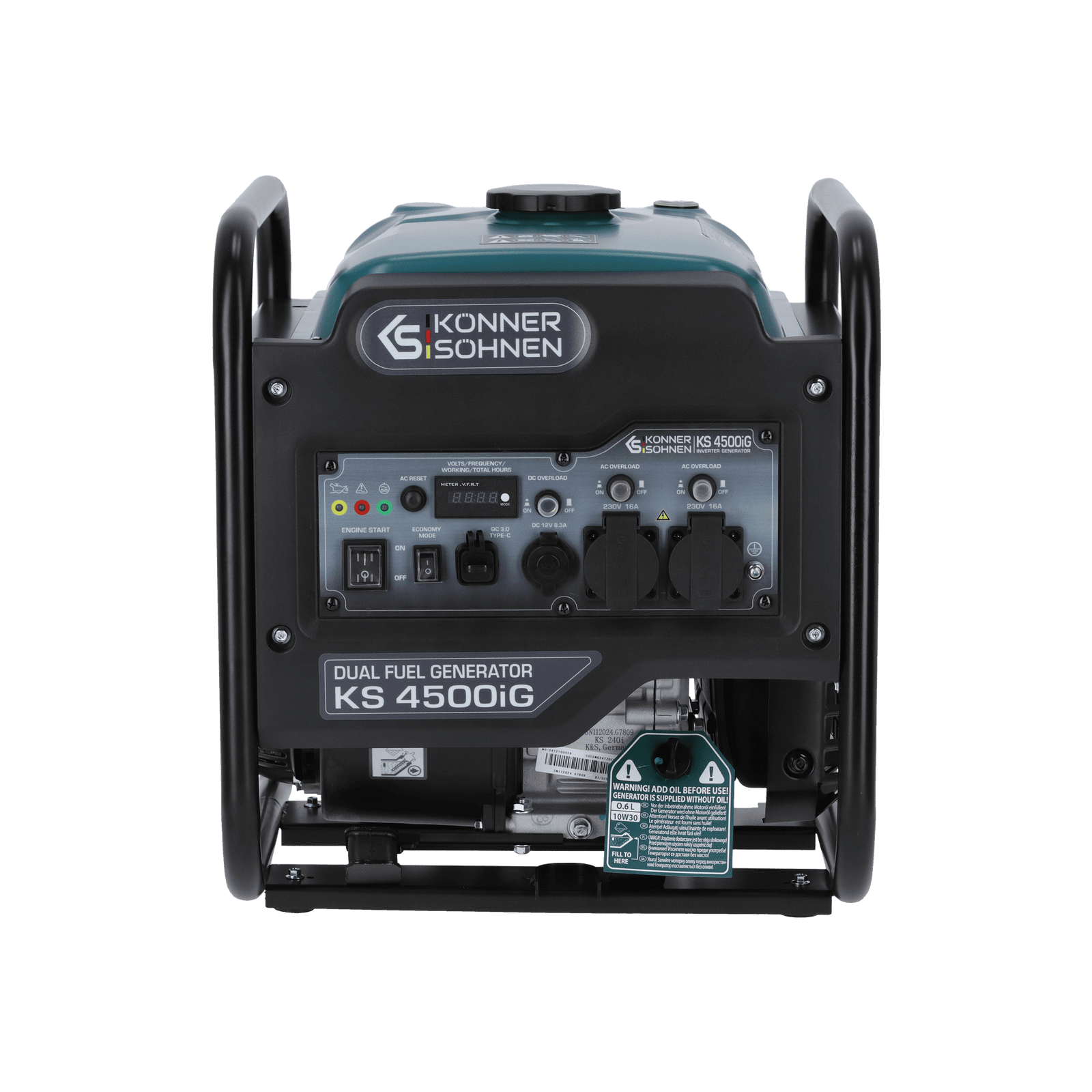 Dual Fuel Inverter Generator KS 4500iG