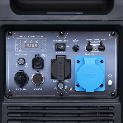 ергономічна панель керування