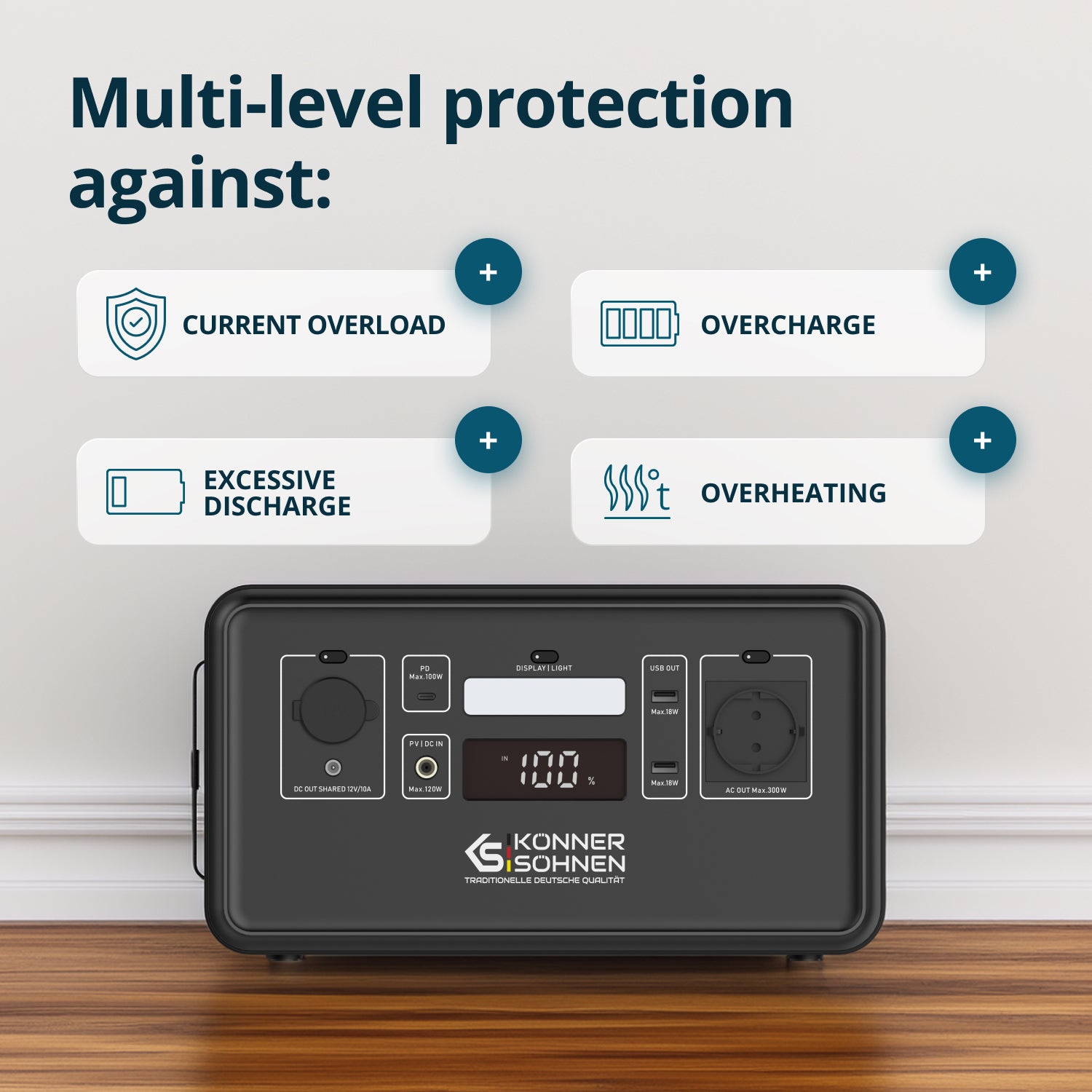 Portable power station KS 500PS