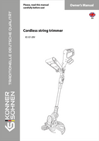 Cordless string trimmer KS GT-20V