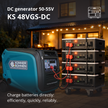 KS 48VGS-DC Direct Current Generator, version 50–55V thumbnail