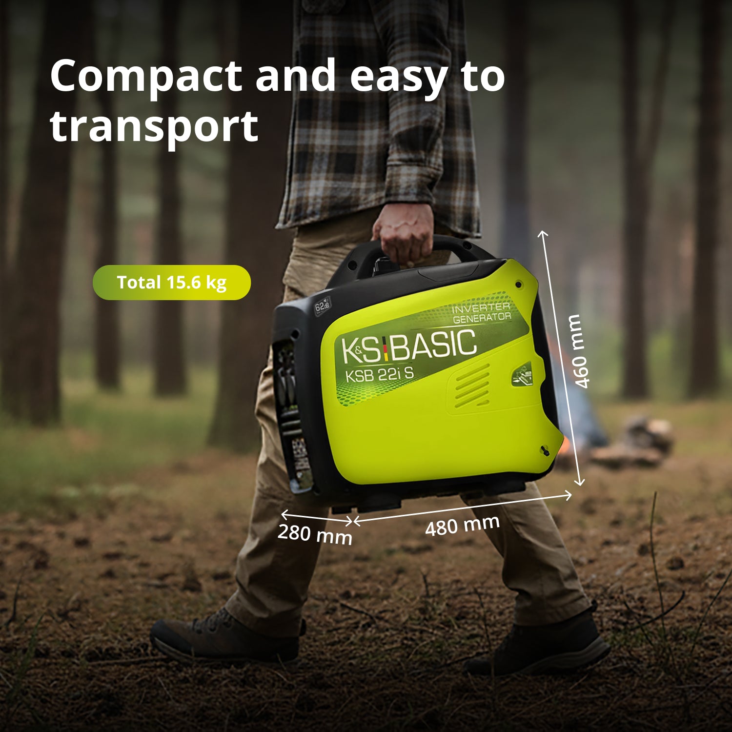 Inverter generator KSB 22i S