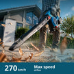 2-in-1 Cordless Garden Vacuum and Leaf Blower + Fast Charger + 2 × 20V Batteries KS LBV-40V SET thumbnail