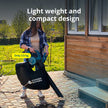 2-in-1 Cordless Garden Vacuum and Leaf Blower + Fast Charger + 2 × 20V Batteries KS LBV-40V SET thumbnail
