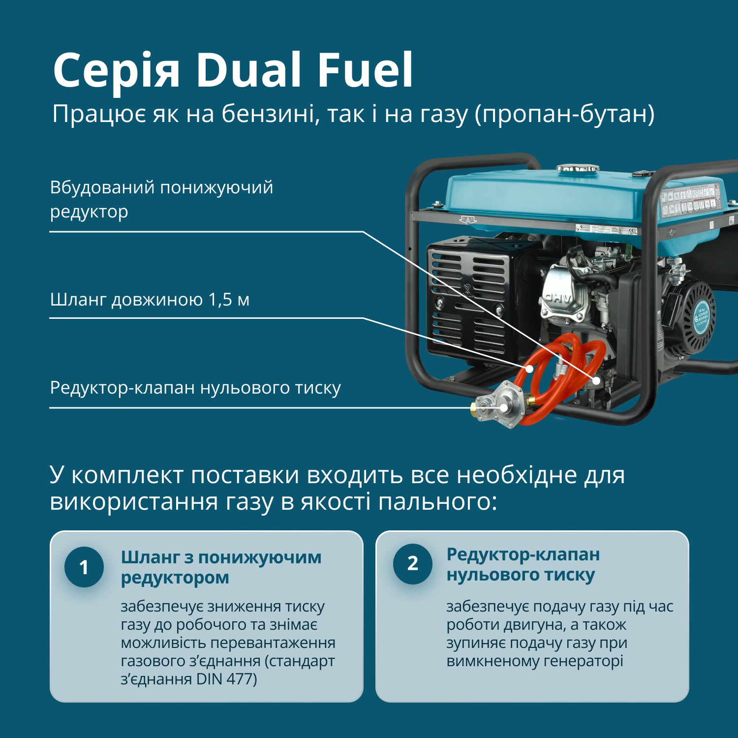 Генератор газобензиновий «Könner & Söhnen» KS 10000E G