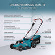 Cordless Lawn Mower + Fast Charger + 2 × 20V Batteries KS 43LM-40V SET thumbnail