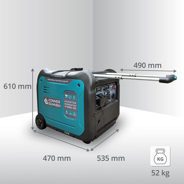 Inverter generator KS 5500iE S ATSR