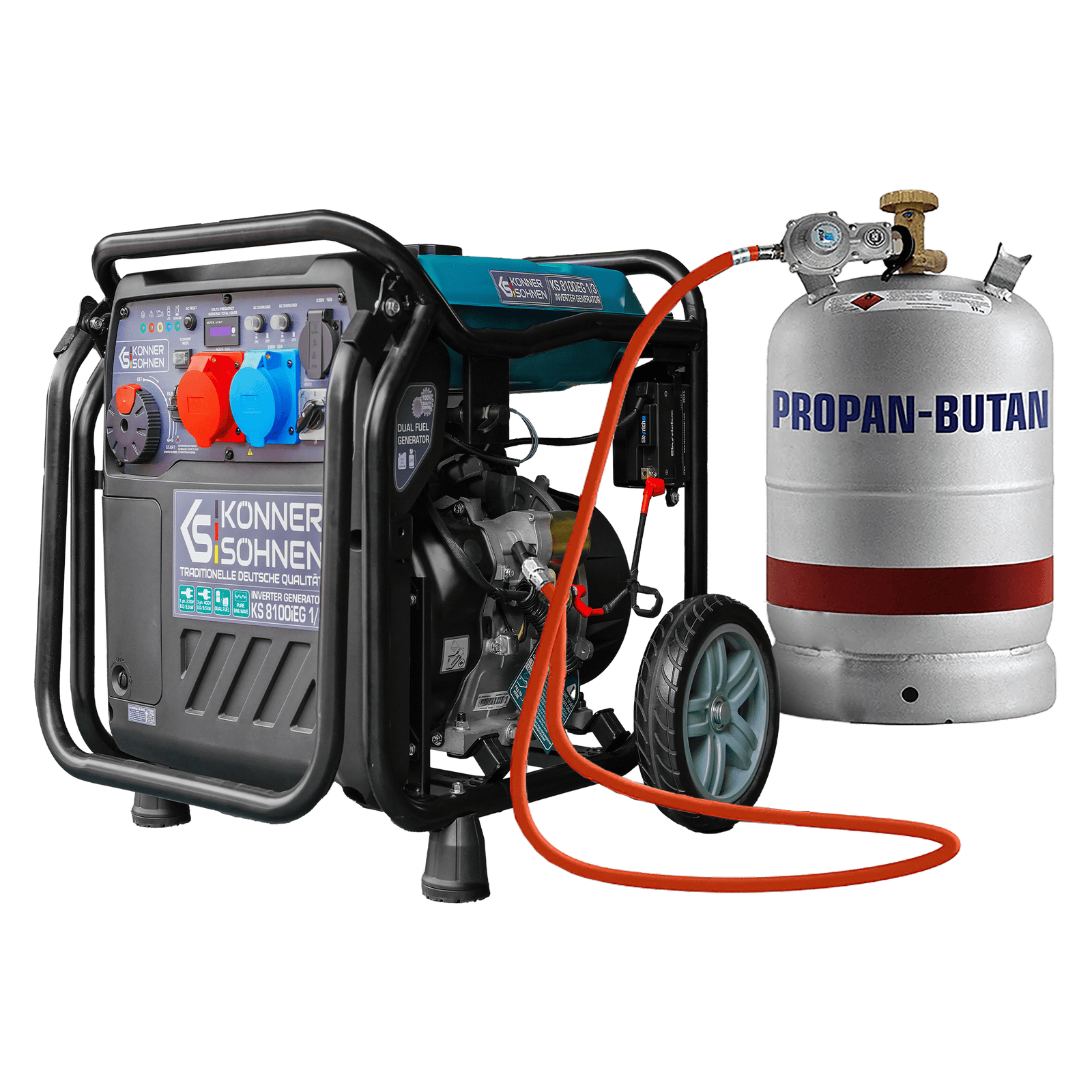 Інверторний генератор KS 8100iEG 1/3