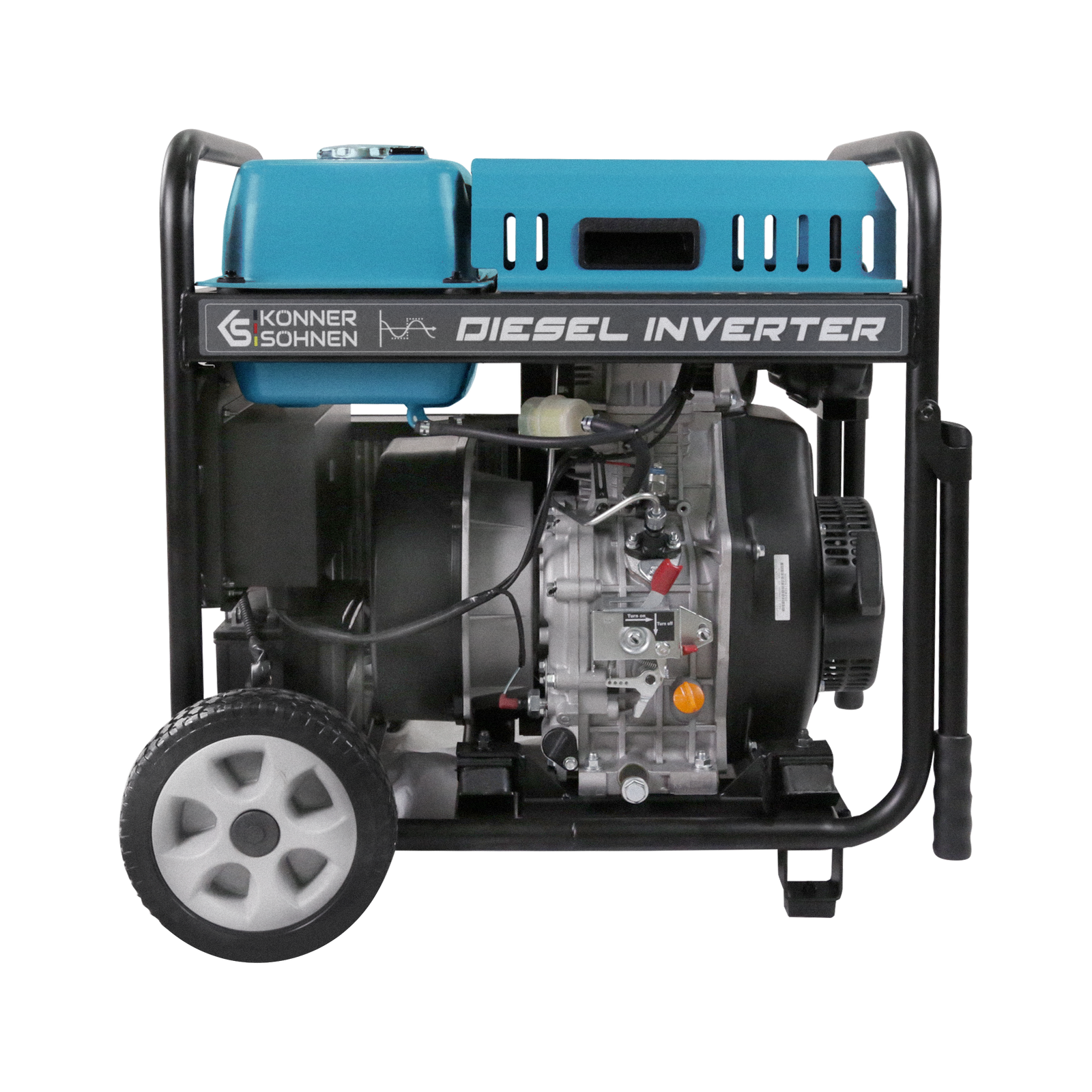 Дизельний інверторний генератор «Könner & Söhnen» KS 6100iDЕ ATSR