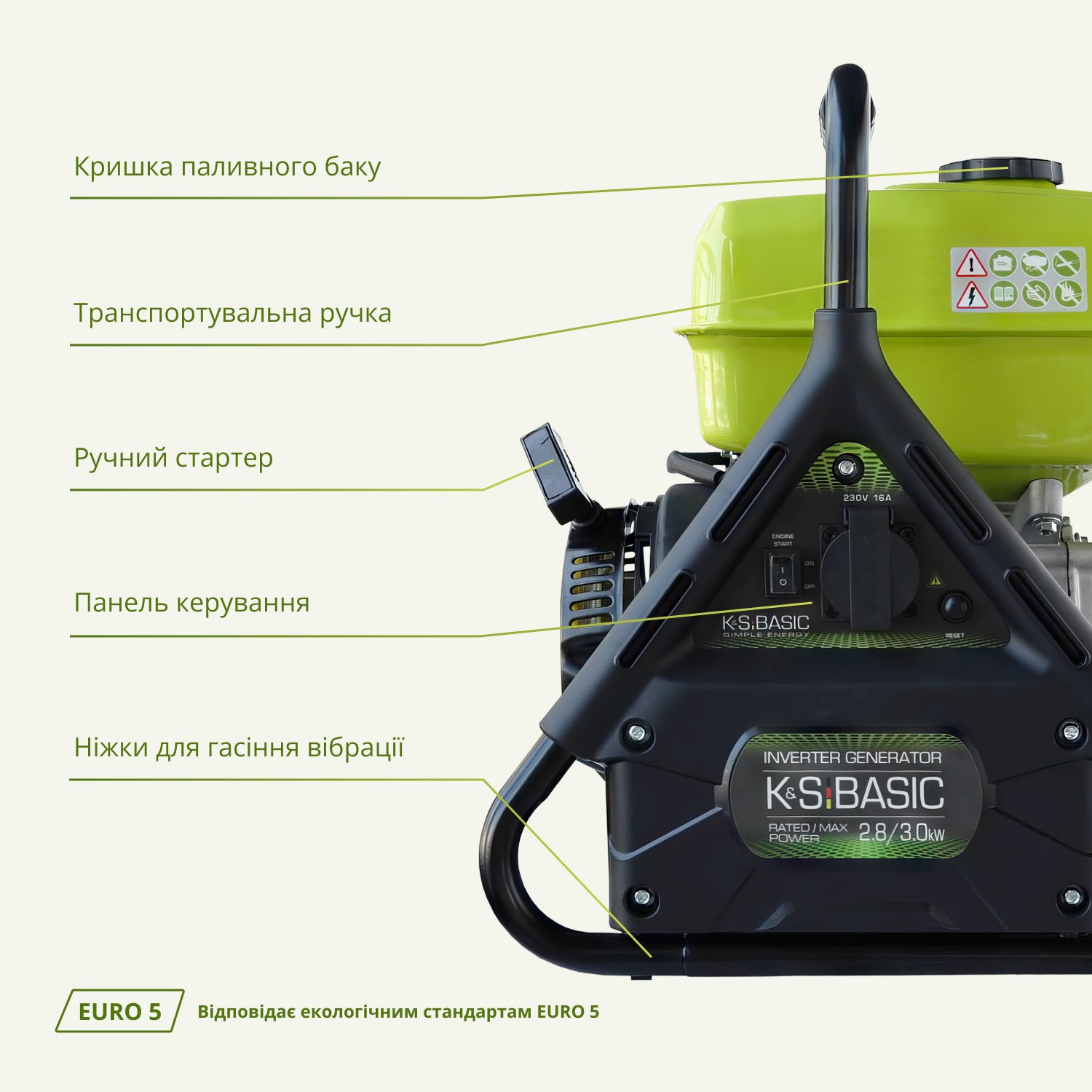 Генератор інверторний KSB 31i