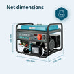 Gasoline generator "Könner & Söhnen" KS 10000E-3 thumbnail