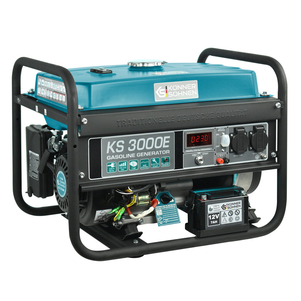 Бензиновий генератор «Könner & Söhnen» KS 3000E