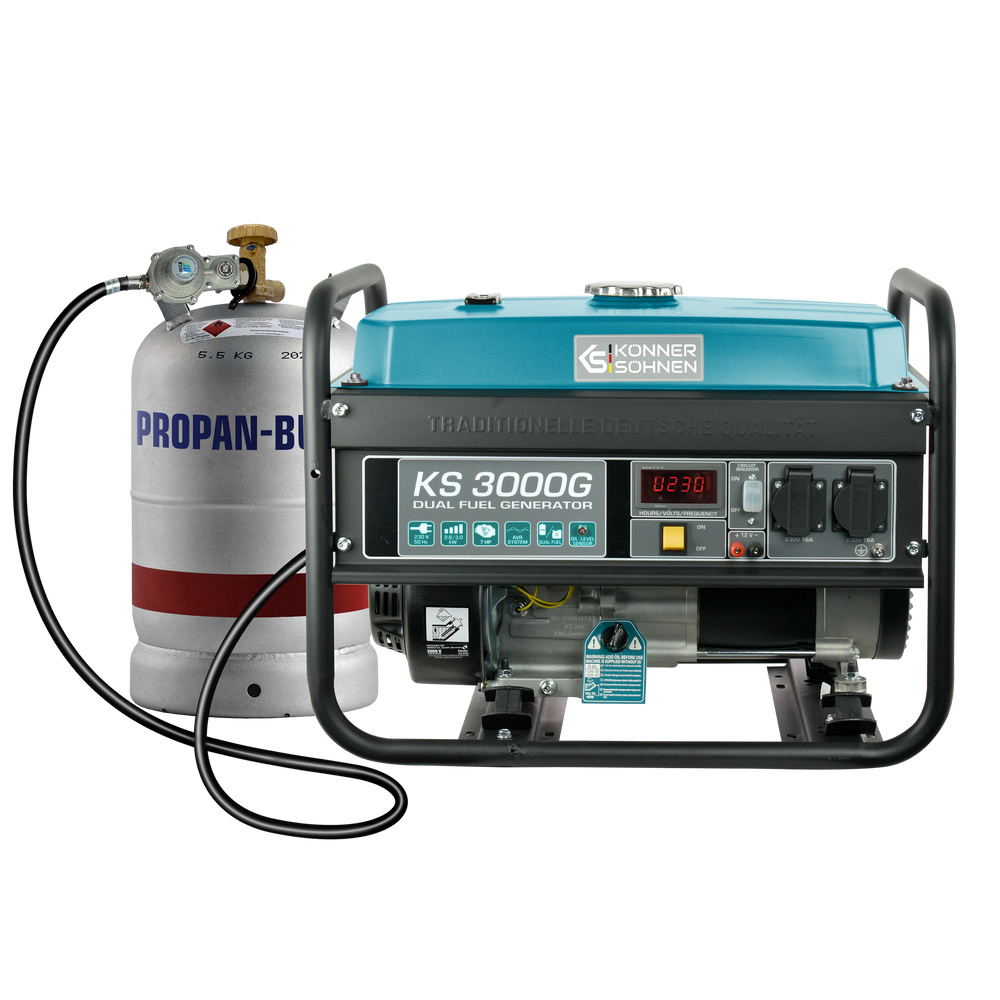 Генератор газобензиновий «Könner & Söhnen» KS 3000G