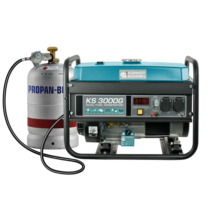 Генератор газобензиновий «Könner & Söhnen» KS 3000G