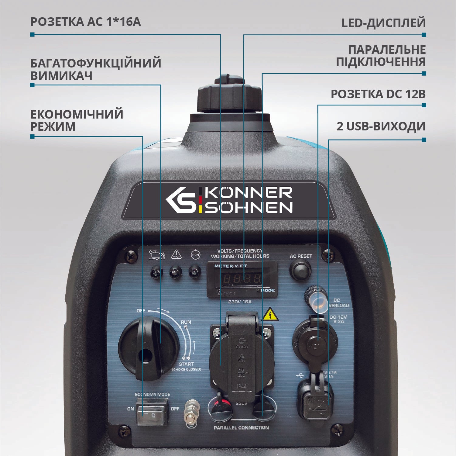 Інверторний генератор KS 3100i S