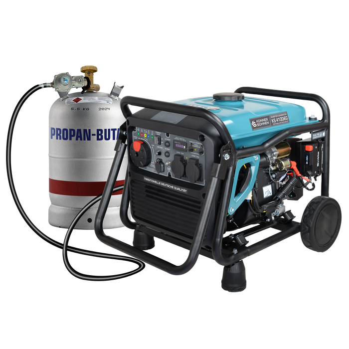 LPG/gasoline inverter generator KS 4100iEG