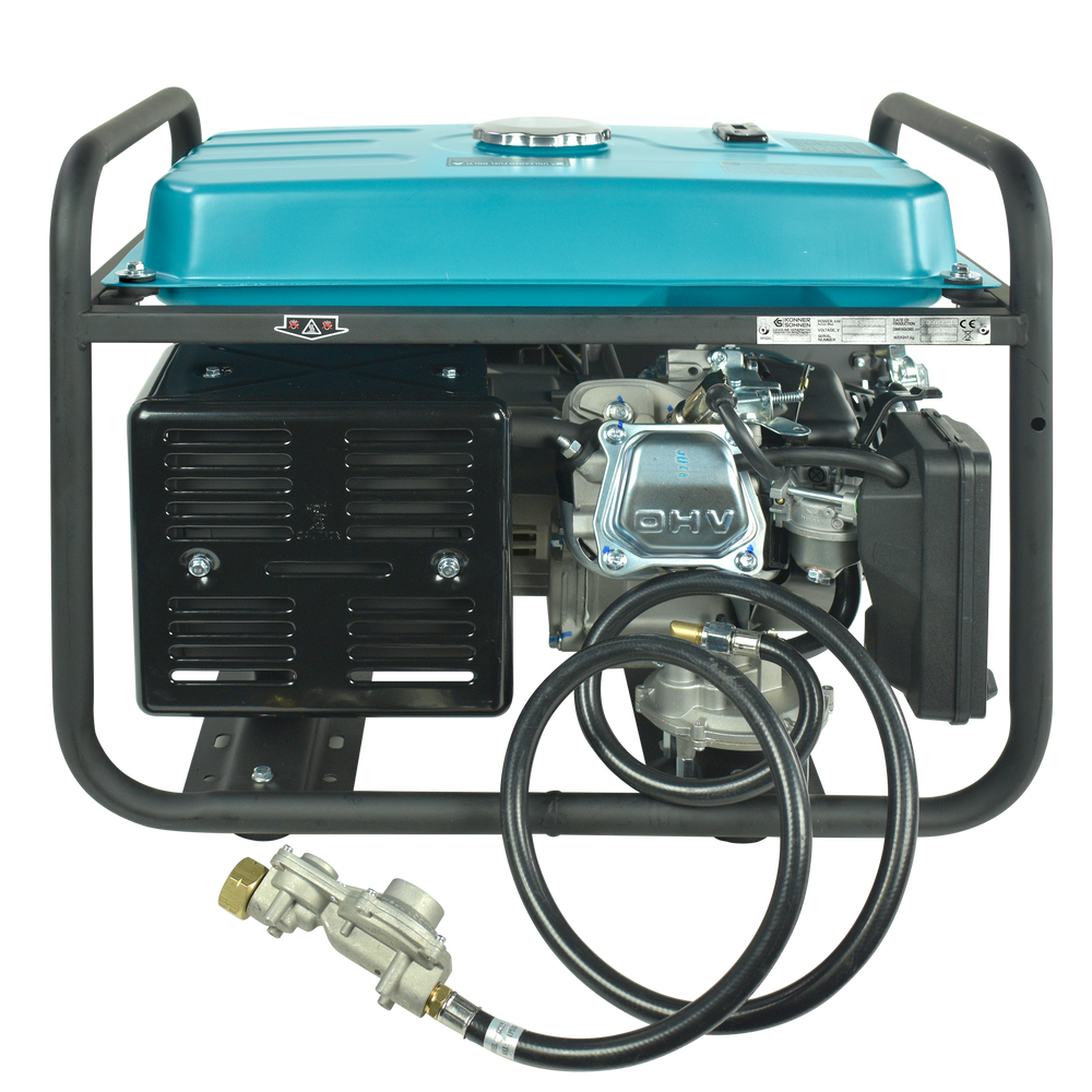 LPG/Gasoline Generator "Könner & Söhnen" KS 5000E G