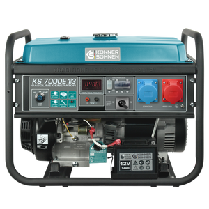 Gasoline generator "Könner & Söhnen" KS 7000E 1/3