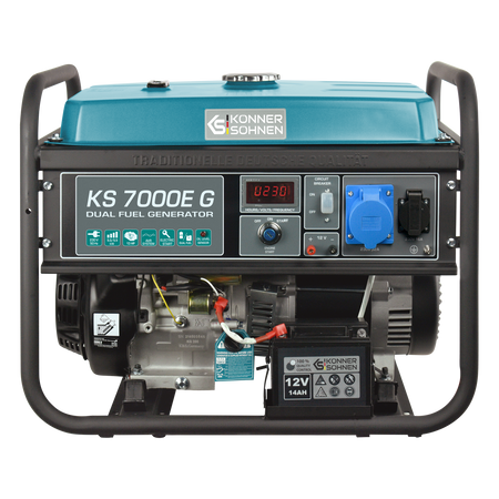 Генератор газобензиновий «Könner & Söhnen» KS 7000E G