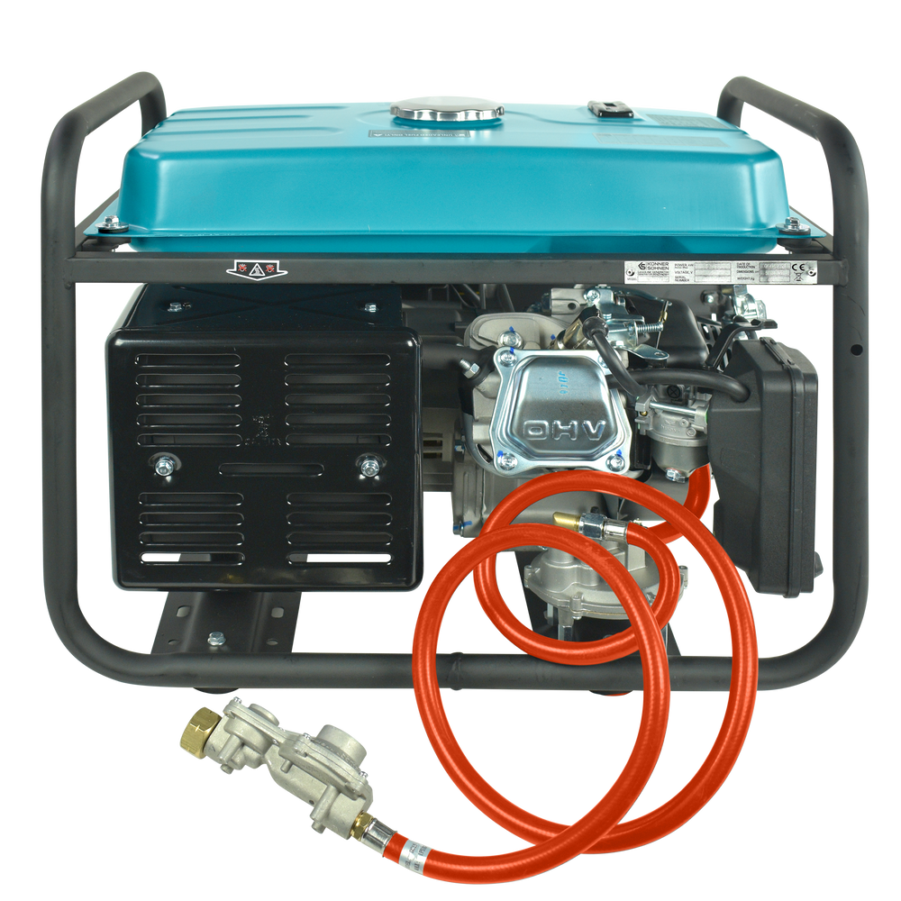 LPG/Gasoline Generator "Könner & Söhnen" KS 7000E G