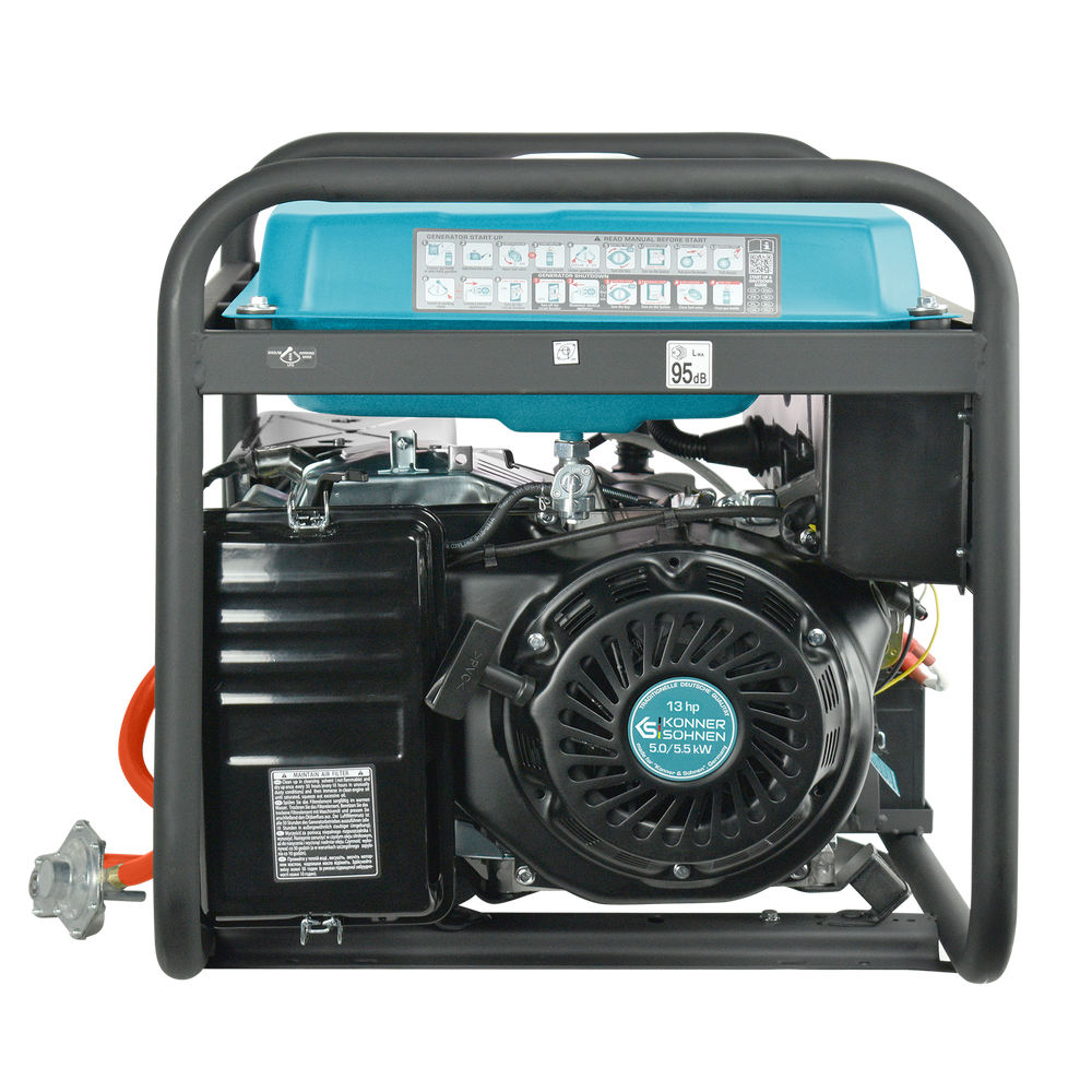 LPG/Gasoline Generator "Könner & Söhnen" KS 7000E G