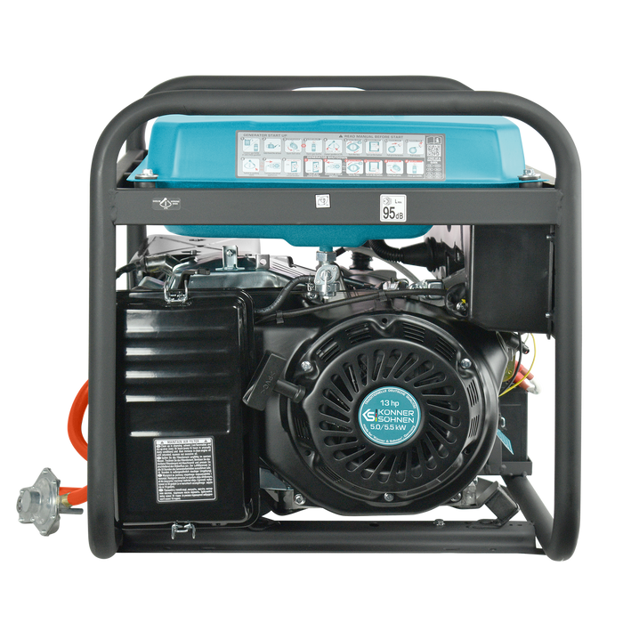 LPG/Gasoline Generator "Könner & Söhnen" KS 7000E G