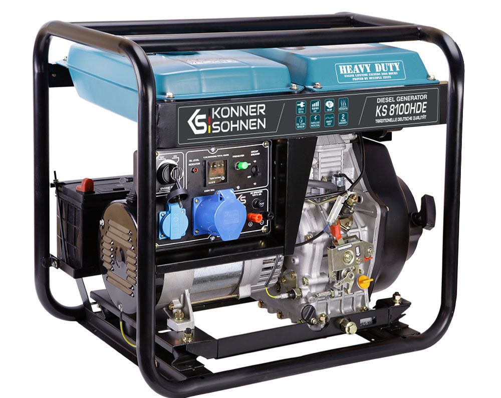 Könner & Söhnen Дизельний генератор «Könner & Söhnen» KS 8100HDE (EURO V)