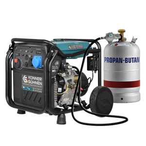 LPG/gasoline inverter generator KS 8100iEG