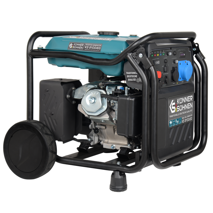 LPG/gasoline inverter generator KS 8100iEG