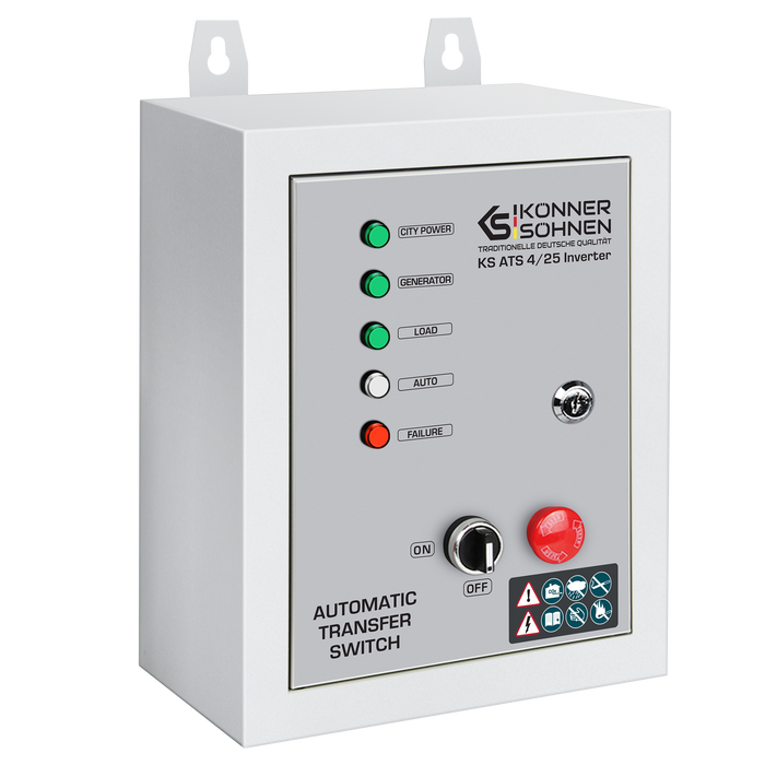 Блок автоматичного вводу резерву KS ATS 4/25 Inverter