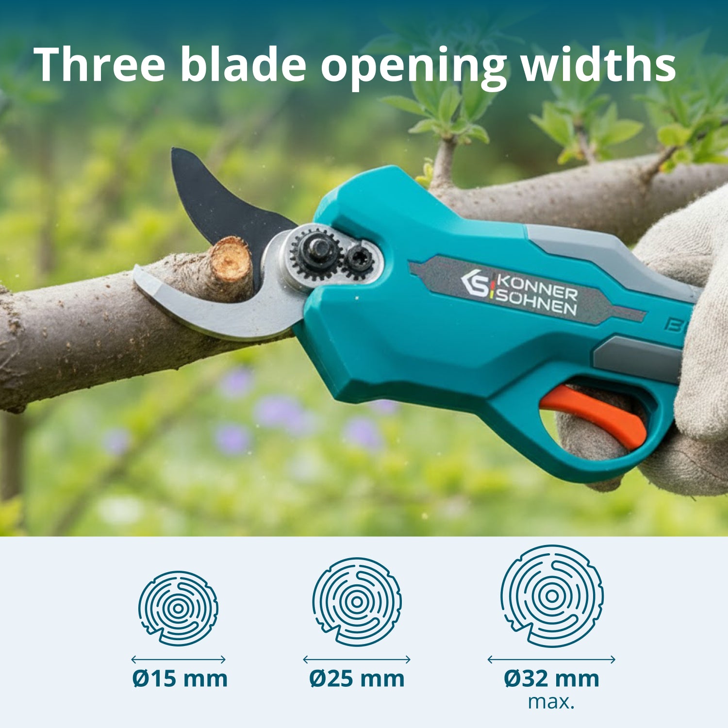 Cordless Electric Pruning Shears KS CPS20V-32
