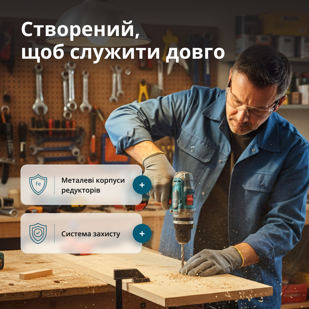 Набір акумуляторного електроінструменту 2-в-1 KS IDISD 20V SET 2