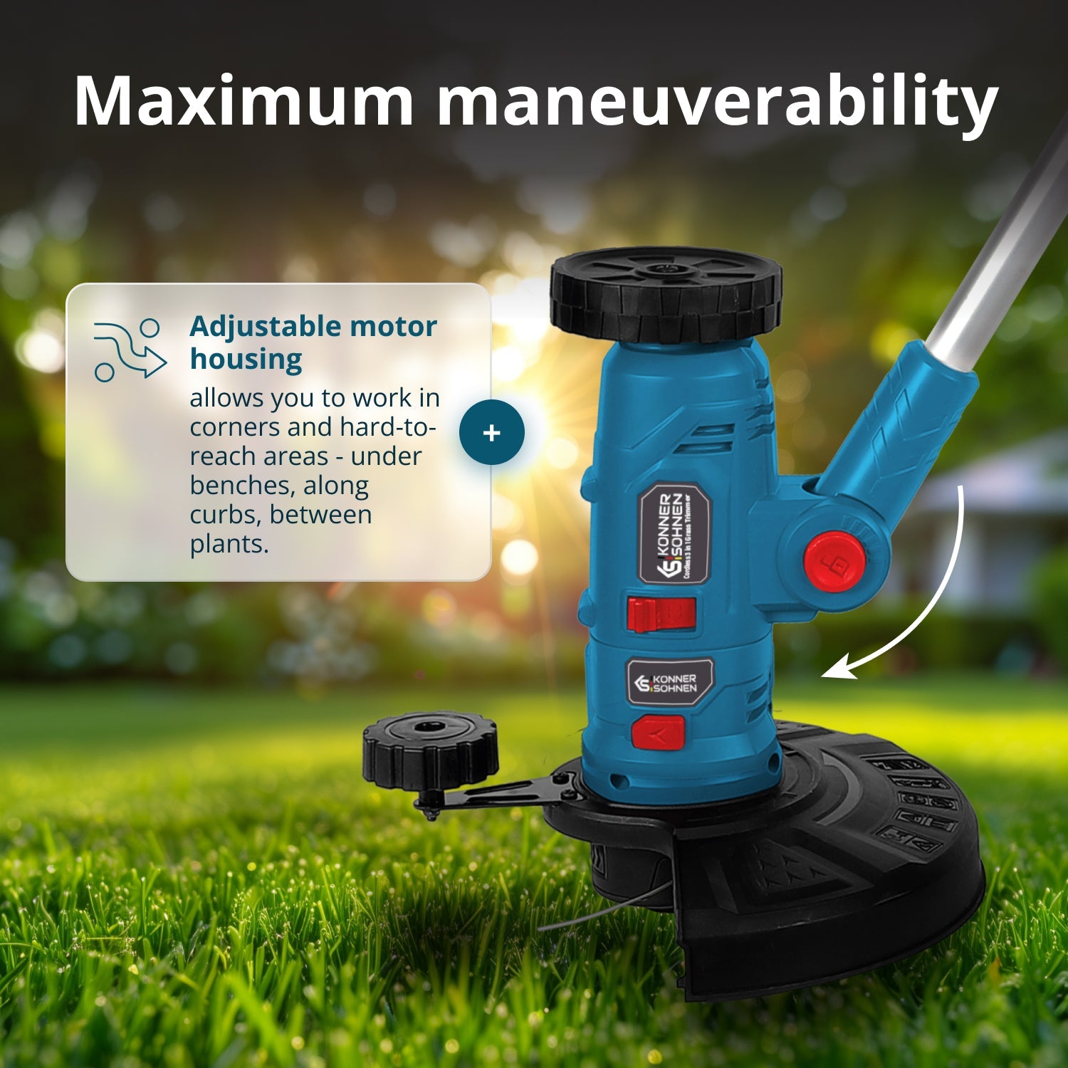 Cordless Multi-Functional Trimmer KS MFT-20V