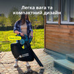 Садовий акумуляторний пилосос та повітродувка 2 в 1 + Швидкий зарядний пристрій + Акумулятор 2 × 20V KS LBV-40V SET thumbnail
