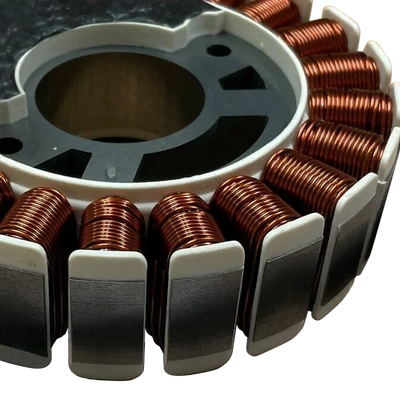 Alternator with 100% copper winding