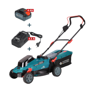 Cordless Lawn Mower + Fast Charger + 20V Battery KS 33LM-20V SET