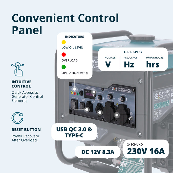 Inverter Generator KS 4500i