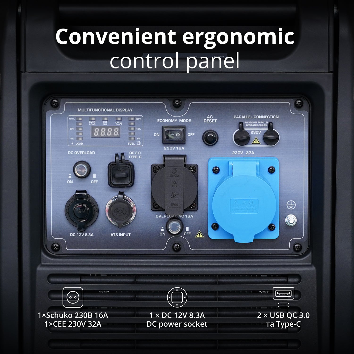 Inverter generator KS 6000iE S