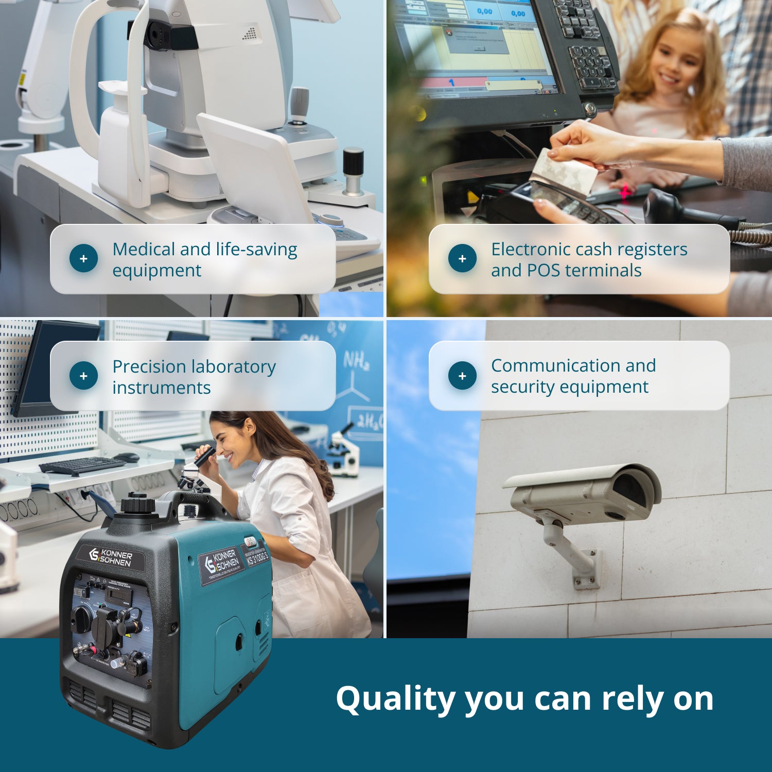 LPG/gasoline inverter generator KS 3100iG S