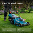 Cordless Lawn Mower + Fast Charger + 2 × 20V Batteries KS 43LM-40V SET thumbnail