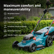 Cordless Lawn Mower + Fast Charger + 2 × 20V Batteries KS 43LM-40V SET thumbnail