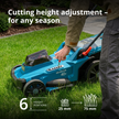 Cordless Lawn Mower + Fast Charger + 2 × 20V Batteries KS 43LM-40V SET thumbnail
