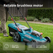 Cordless Lawn Mower + Fast Charger + 2 × 20V Batteries KS 43LM-40V SET thumbnail